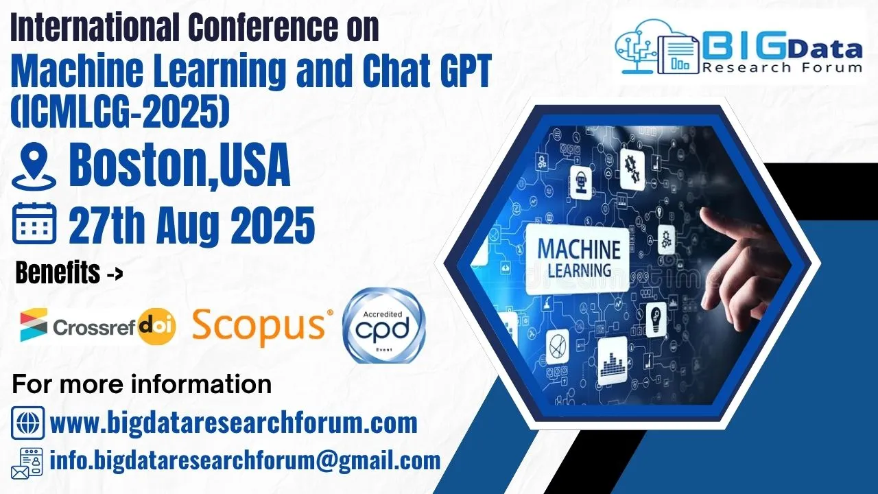 Machine Learning and Chat GPT Conference in USA